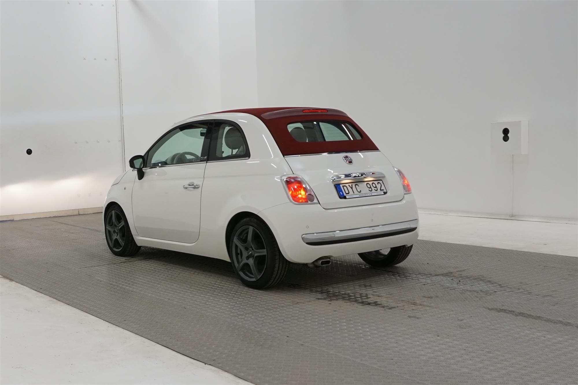 Fiat 500C 1.2 69hk Lounge Låg Skatt 0,48L/mil