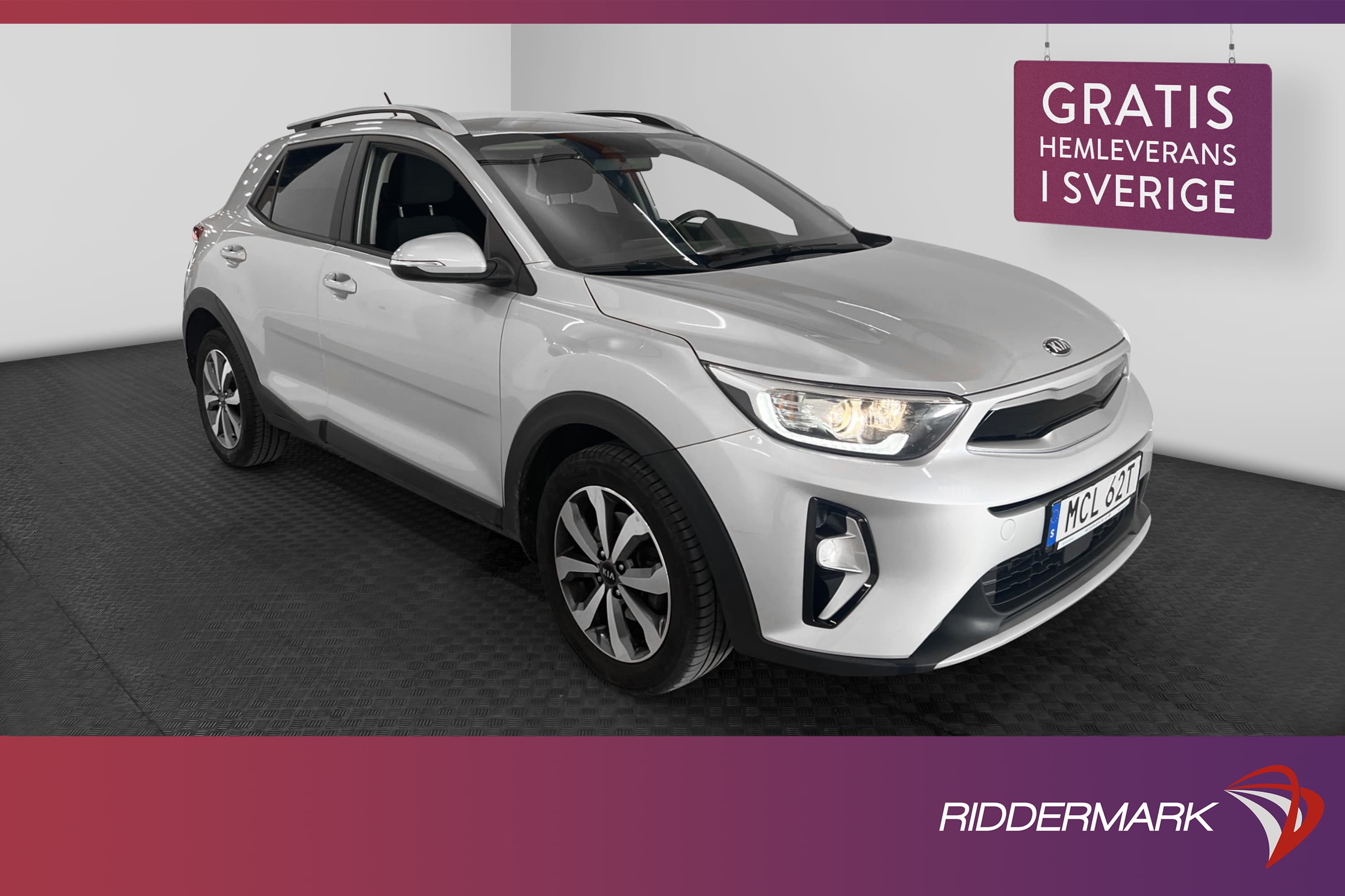 Kia Stonic T-GDI DCT 120hk Advance Carplay Kamera Välservad