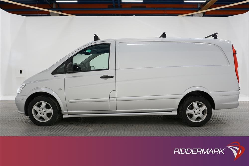 Mercedes-Benz Vito 122 CDI 224hk Lång Värmare 3-sits Drag