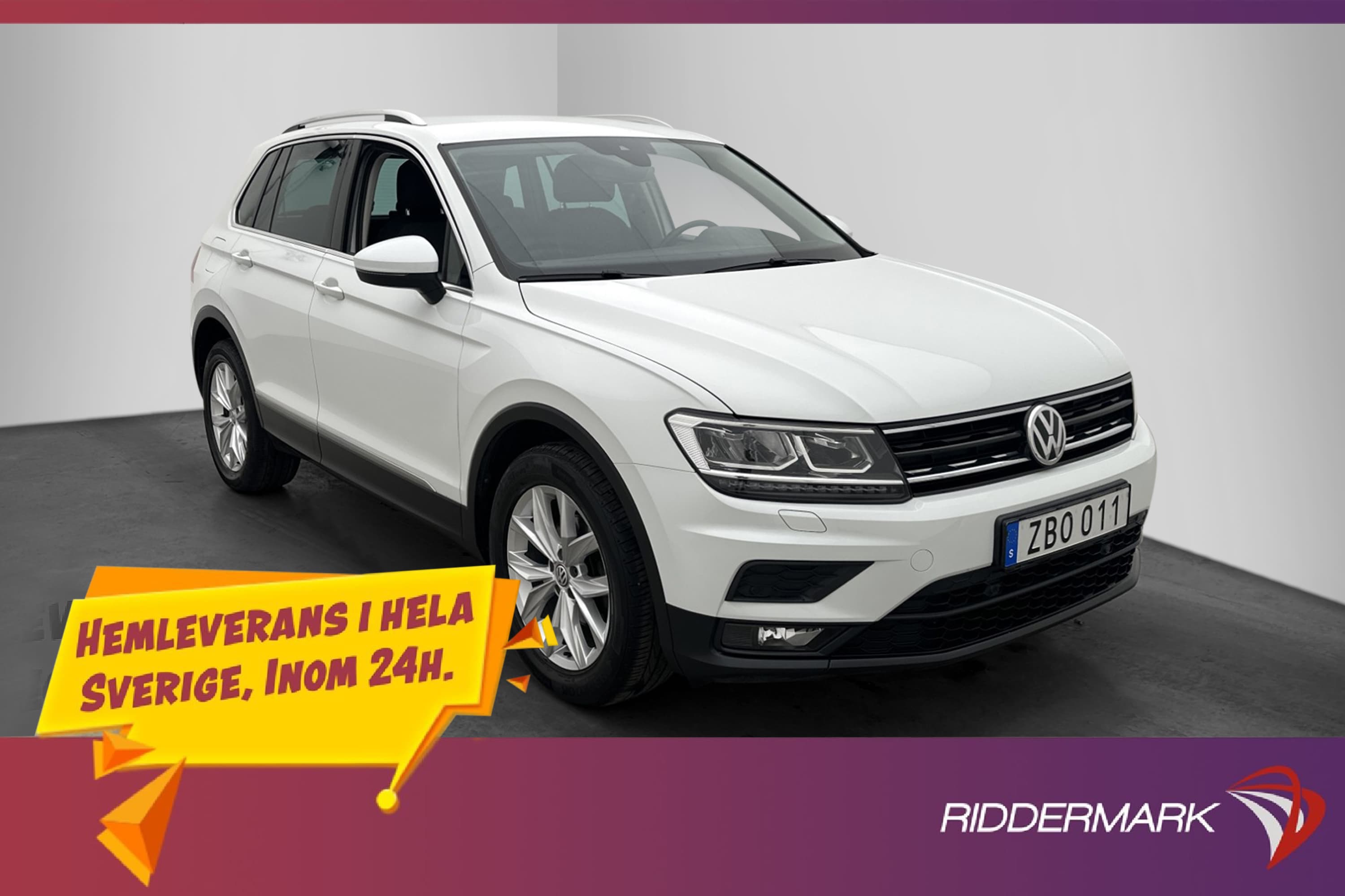 Volkswagen Tiguan 1.4 TSI 150hk 4M P-Värmare CarPlay