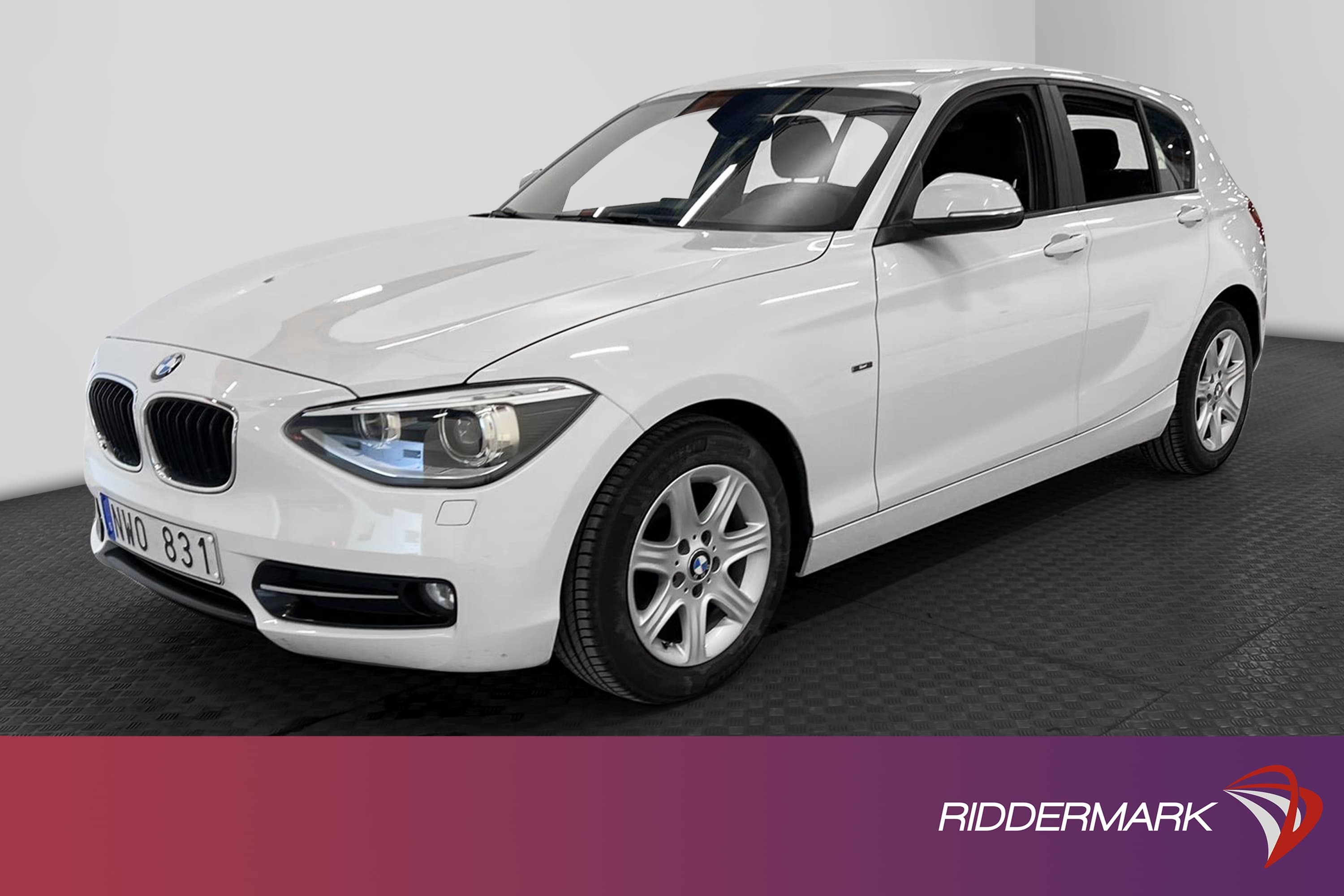 BMW 116d 116hk Sport line Välservad 1103kr Skatt 0,41L/mil