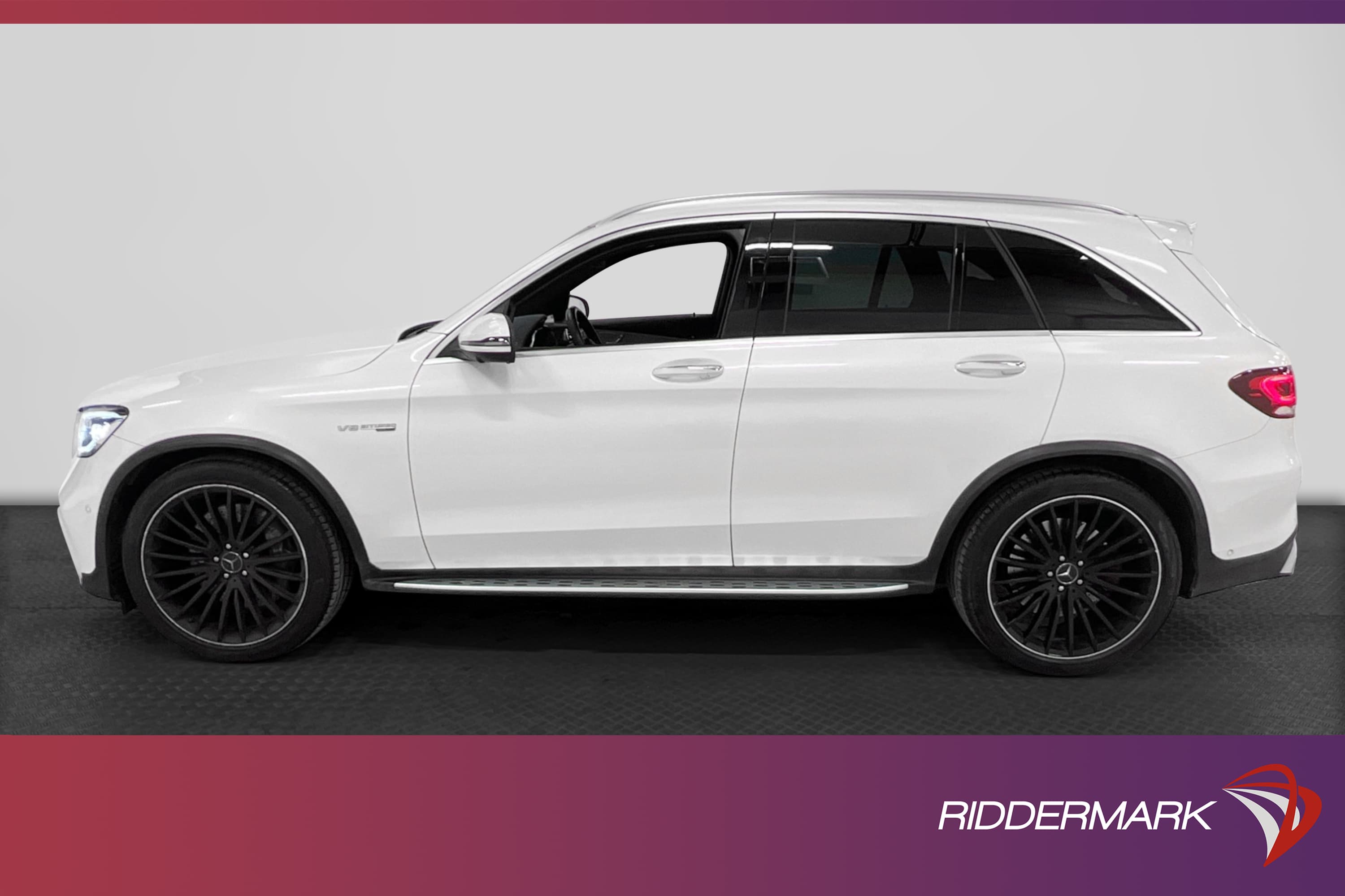 Mercedes-Benz GLC 63 S 4M 510hk Burmester 360 Pano Skinn GPS