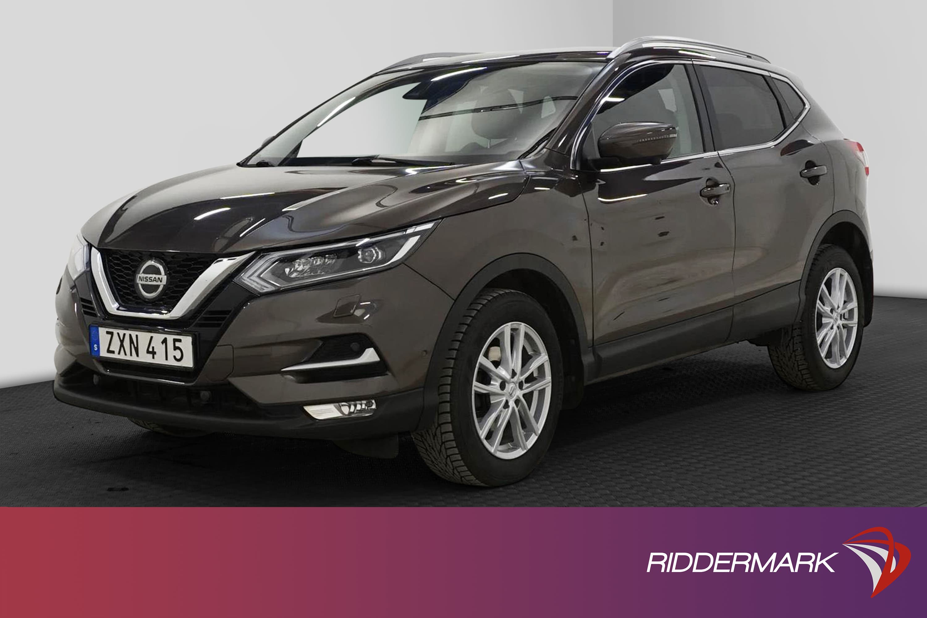 Nissan Qashqai 1.3 DIG-T 160hk Navi B-Kam Keyless 0,49L/mil