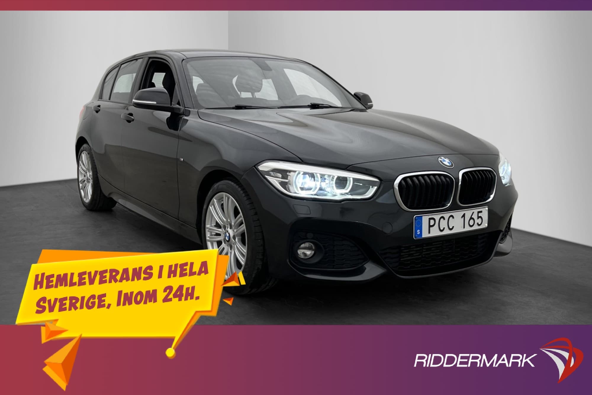 BMW 118 i 136hk M Sport P-Sensorer 624kr Skatt 0,53L/mil