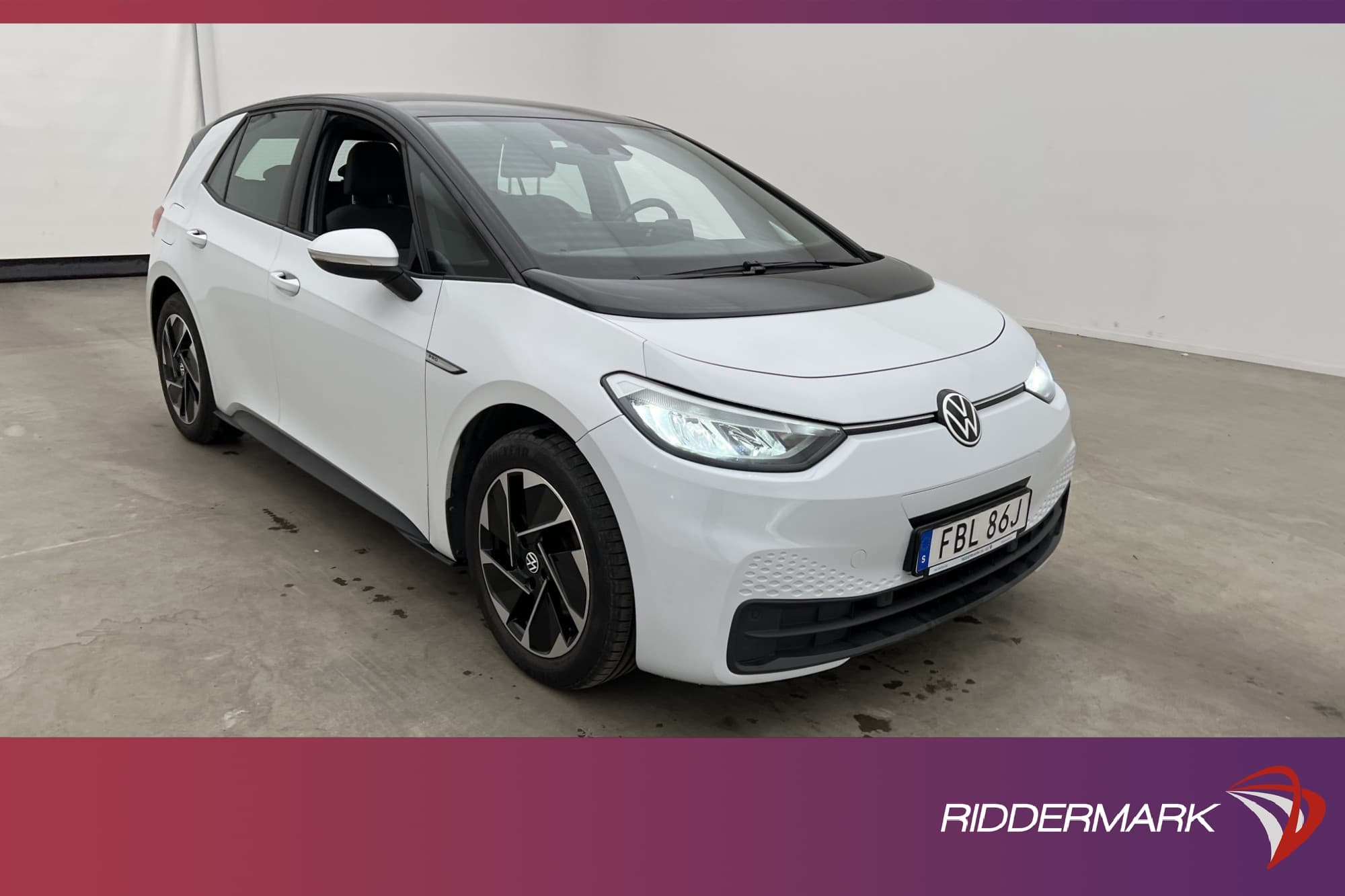Volkswagen ID.3 Pro Performance Life Värmare CarPlay MOMS