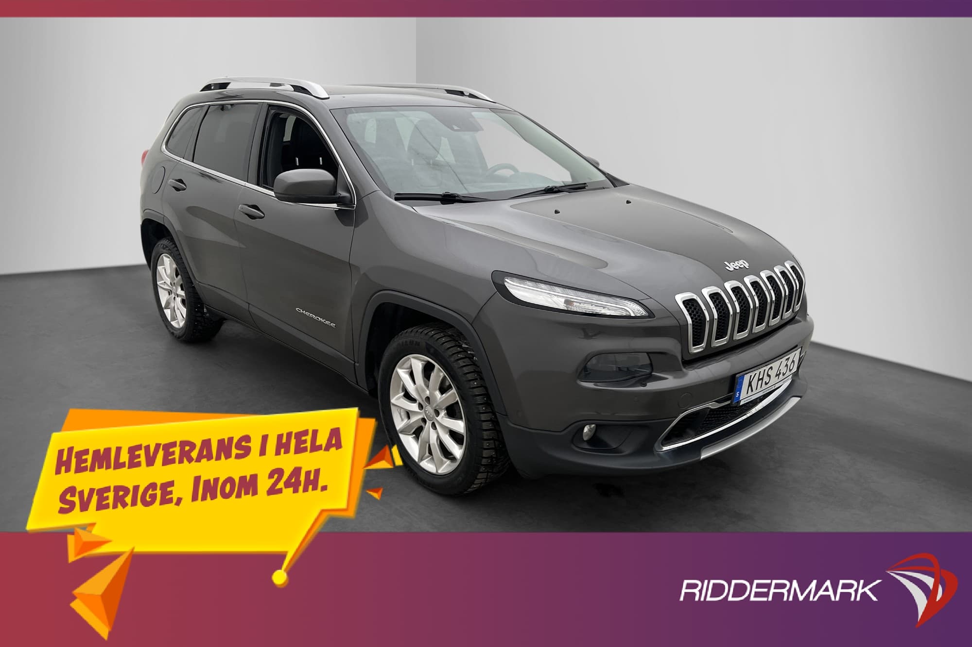 Jeep Cherokee 2.2 CRD 4WD Limited Kamera Skinn Navi