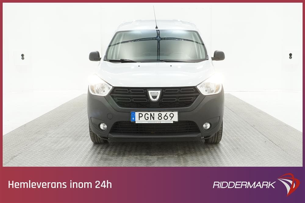 Dacia Dokker 1.5 dCi 90hk Eu6 Drag PDC Moms