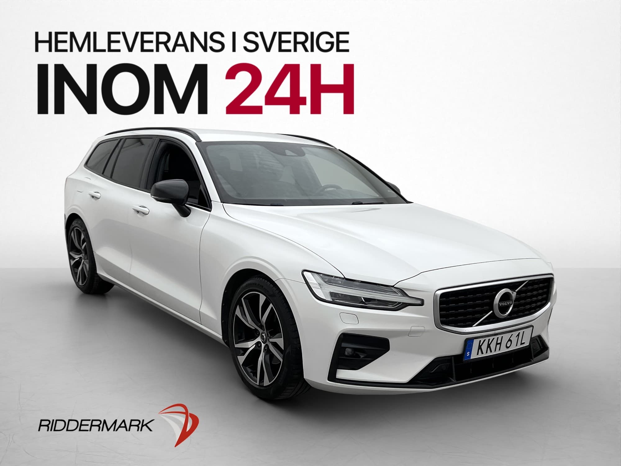 Volvo V60 D4 190hk R-Design Värmare Adaptiv-Fart CarPlay 
