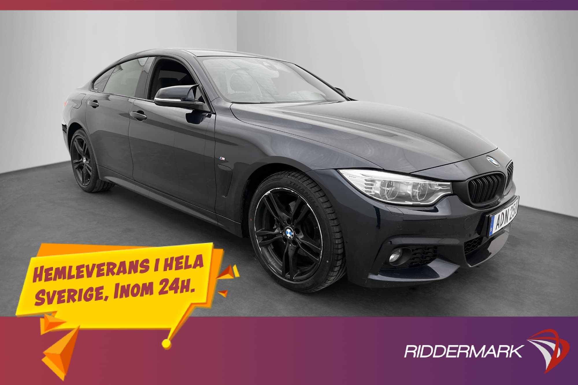 BMW 420 d xDrive GranCoupé M Sport HuD Navi Hifi BLIS 184hk 