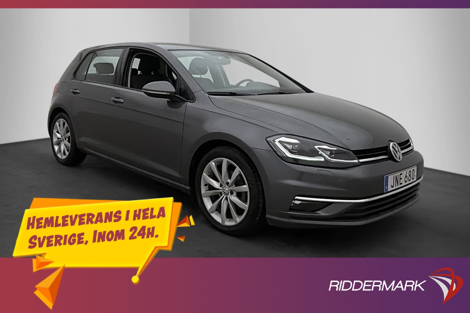 Volkswagen Golf 1.0 TSI CarPlay P-sensorer 1 Ägare 110hk