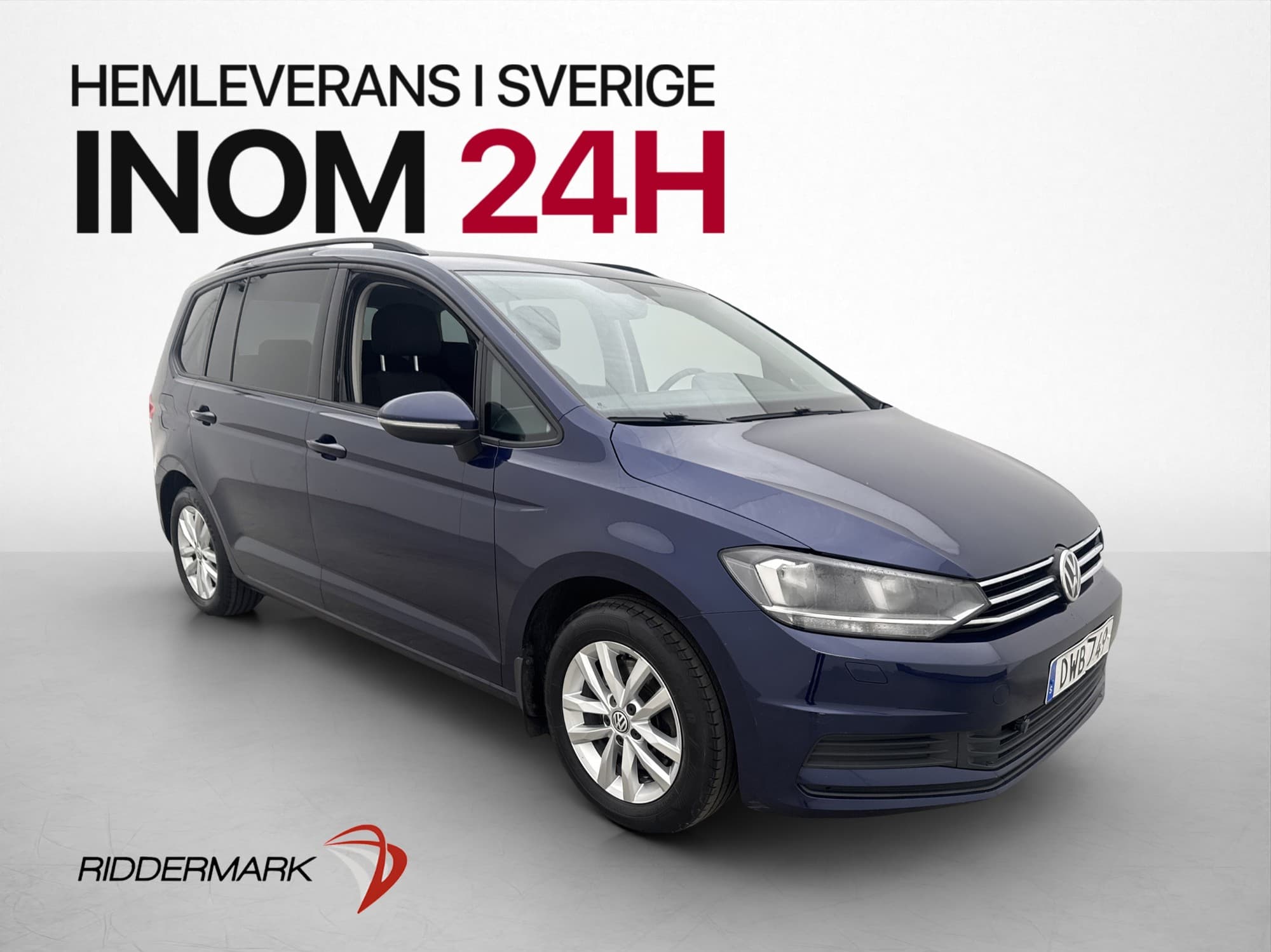 Volkswagen Touran 1.4 TSI 150hk 7-Sits Kamera Drag Värmare