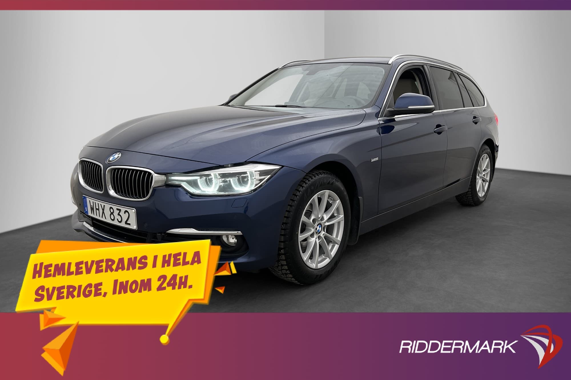BMW 320 d xDrive 190hk Luxury Line Skinn HiFi Sensorer Drag
