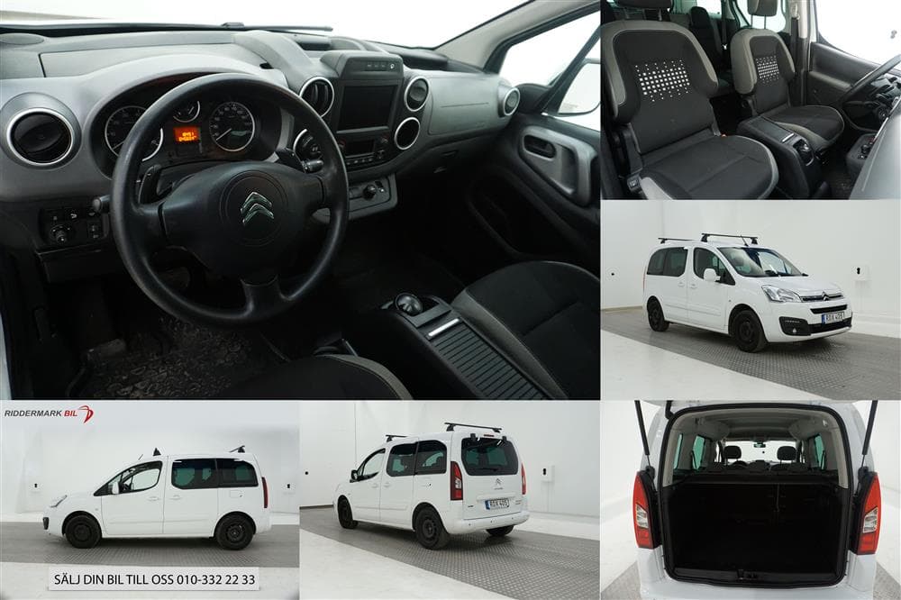 Citroen Berlingo Multispace 1.6 BlueHDi (100hk) Pdc Aut Eu6