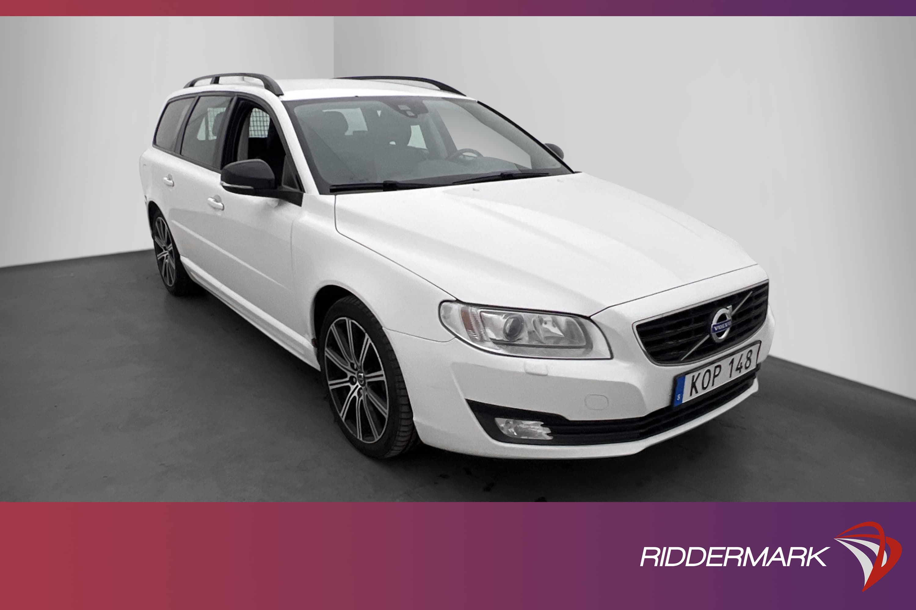 Volvo V70 D4 AWD 181hk Dynamic Edit VOC Värmare Drag Skinn
