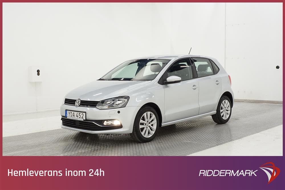Volkswagen Polo 1.2 TSI 90hk Automat P-sensorer