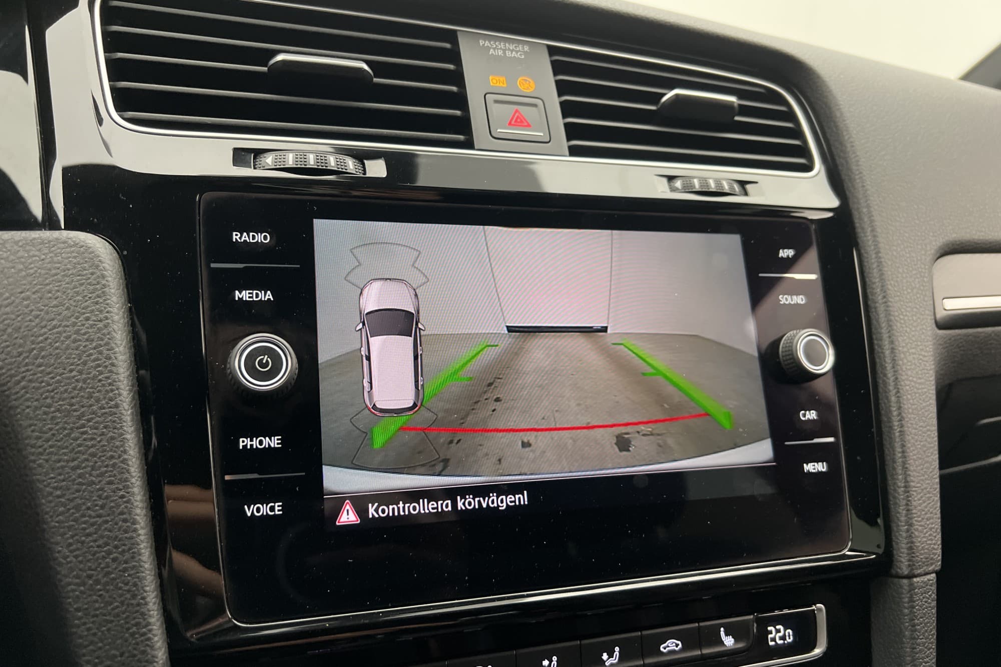 Volkswagen Golf GTI Performance 245hk Cockpit Kamera
