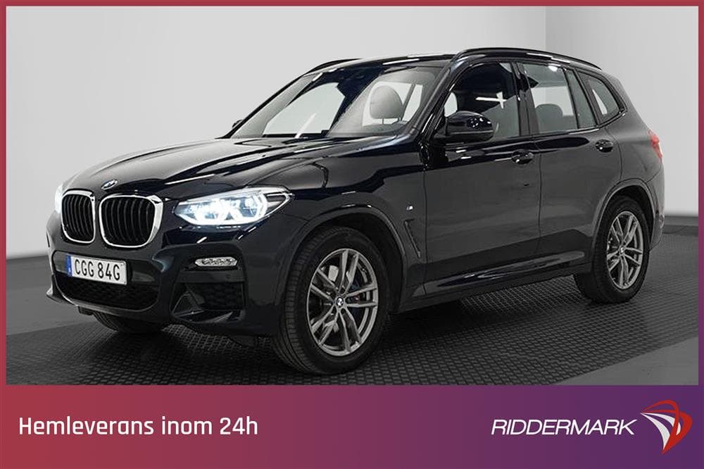 BMW X3 xDrive30d 265hk Innovation D-Värm H/K HUD Navi Skinnexteriör