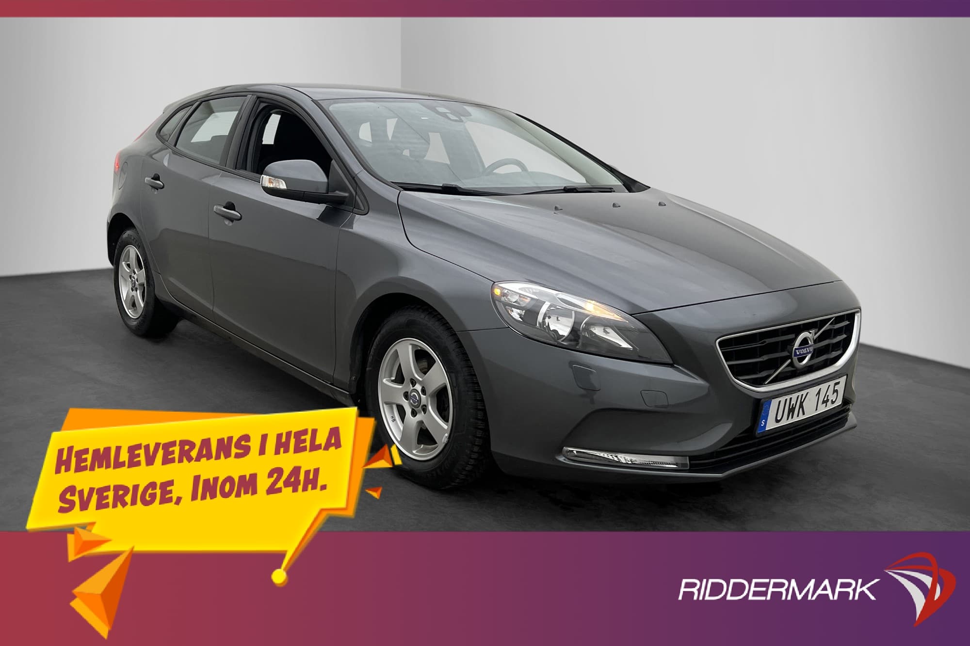 Volvo V40 D2 Kamera P-Sensorer 0,36 L/Mil Få brukare