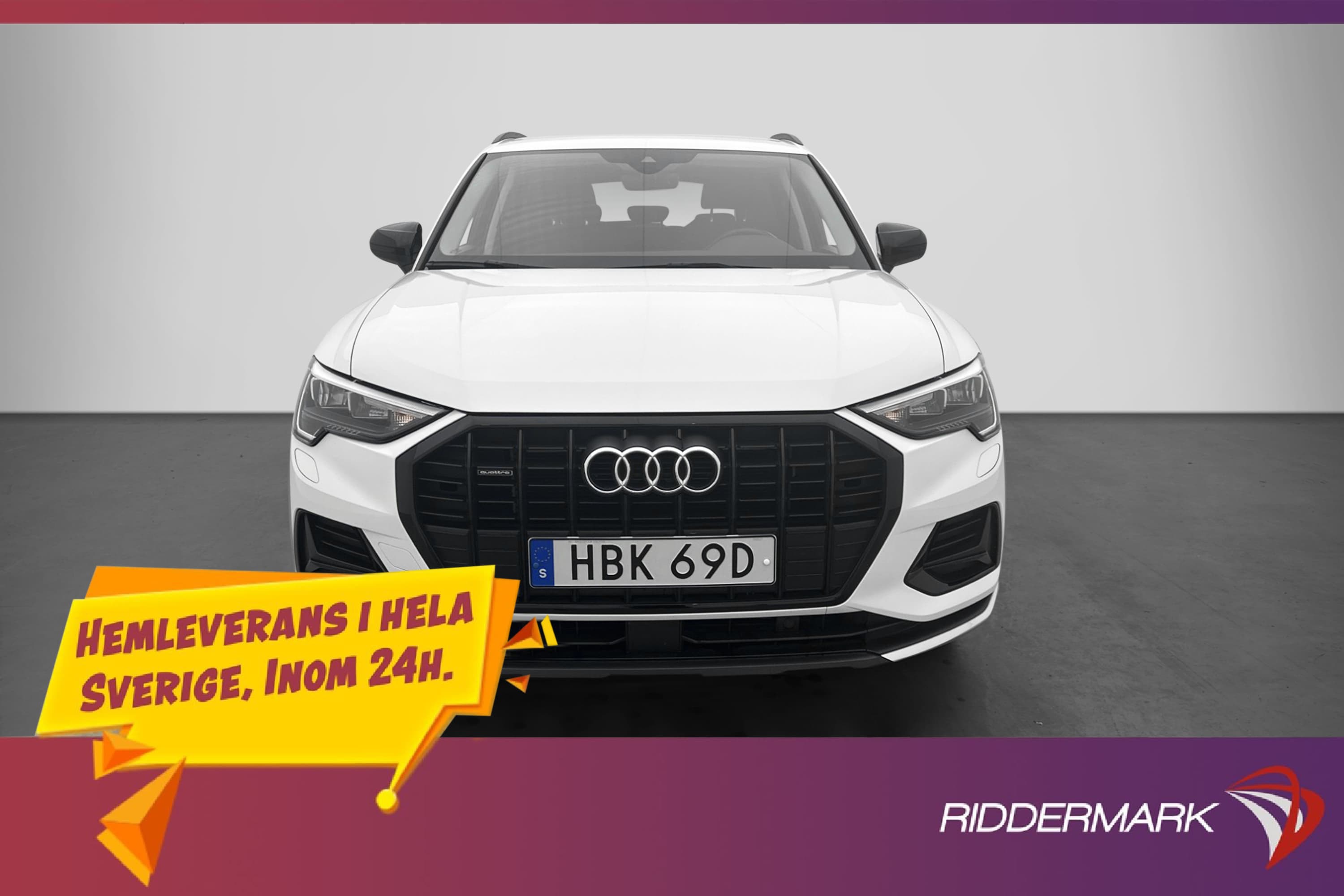 Audi Q3 40 TFSI Quattro 190hk Proline Cockpit Värmare Drag