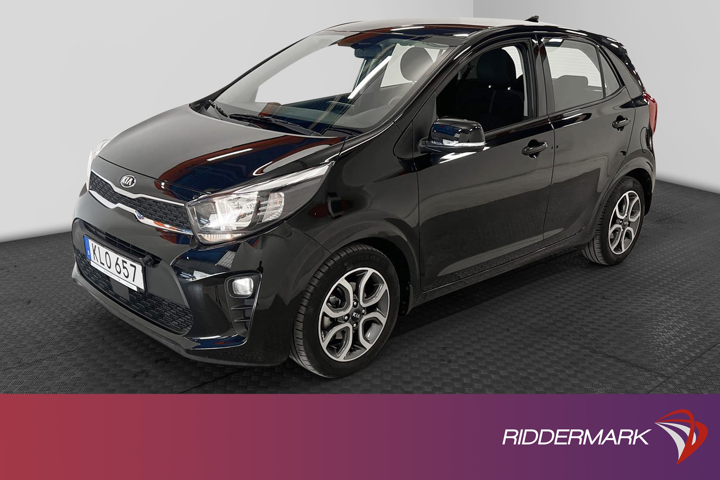 Kia Picanto 1.25 MPI 84hk GLS 1 Brukare B-Kam Carplay