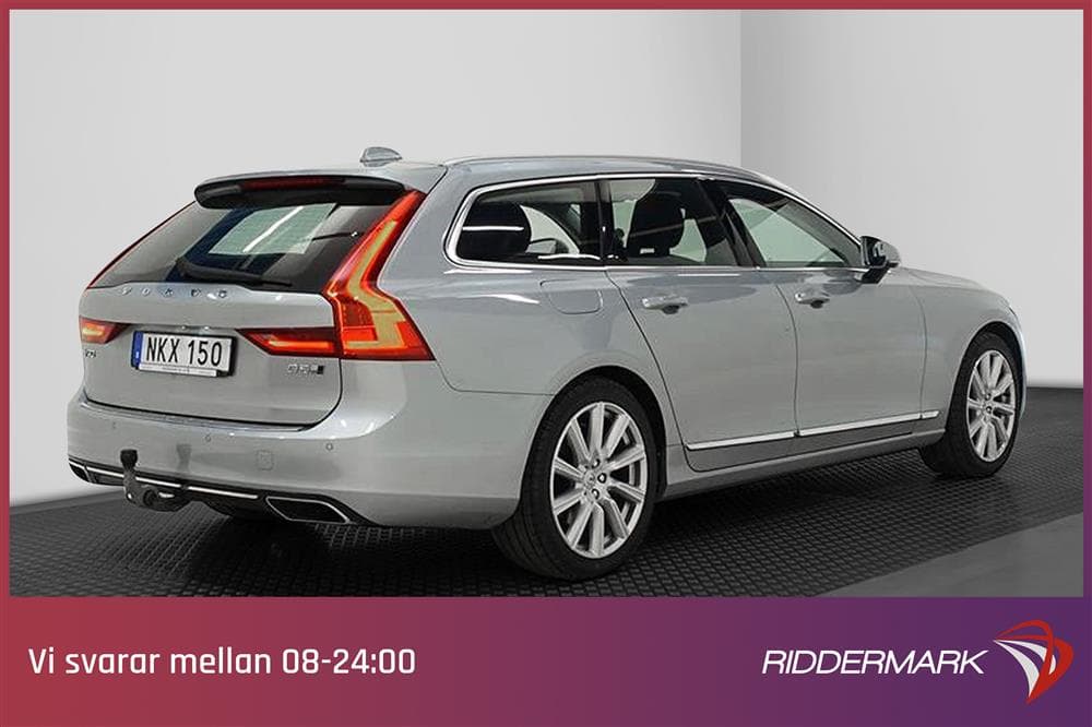 Volvo V90 D5 235hk AWD Inscription D-VOC Skinn 0.49l/milexteriör