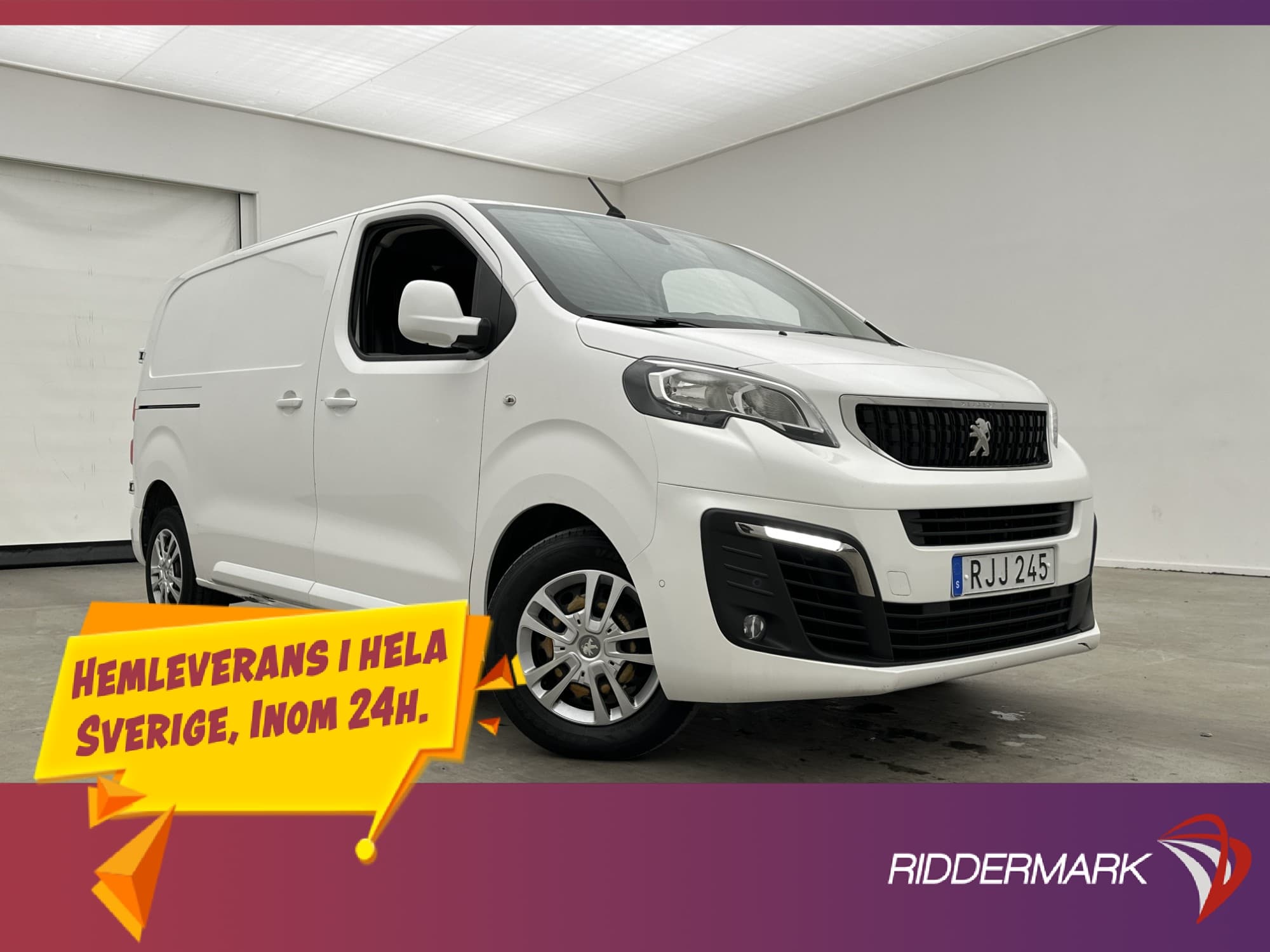 Peugeot Expert L2 177hk Värmare Drag Kamera V-Inredd CARPLAY