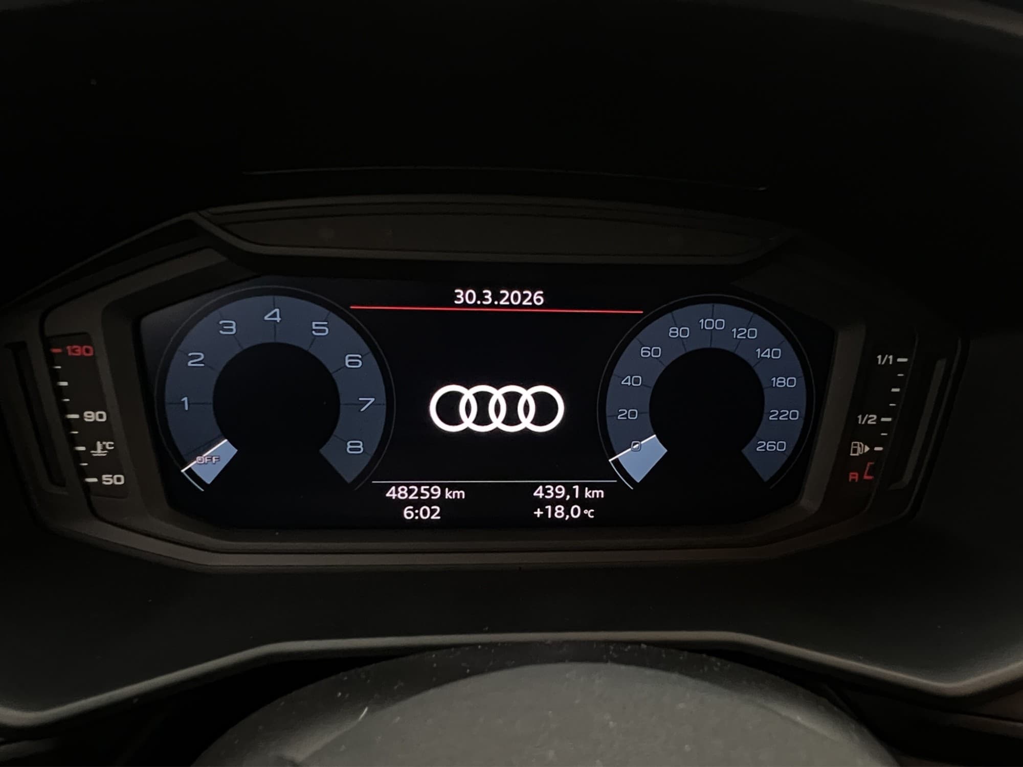 Audi A1 Sportback 30 TFSI Proline Cockpit Sensorer CarPlay