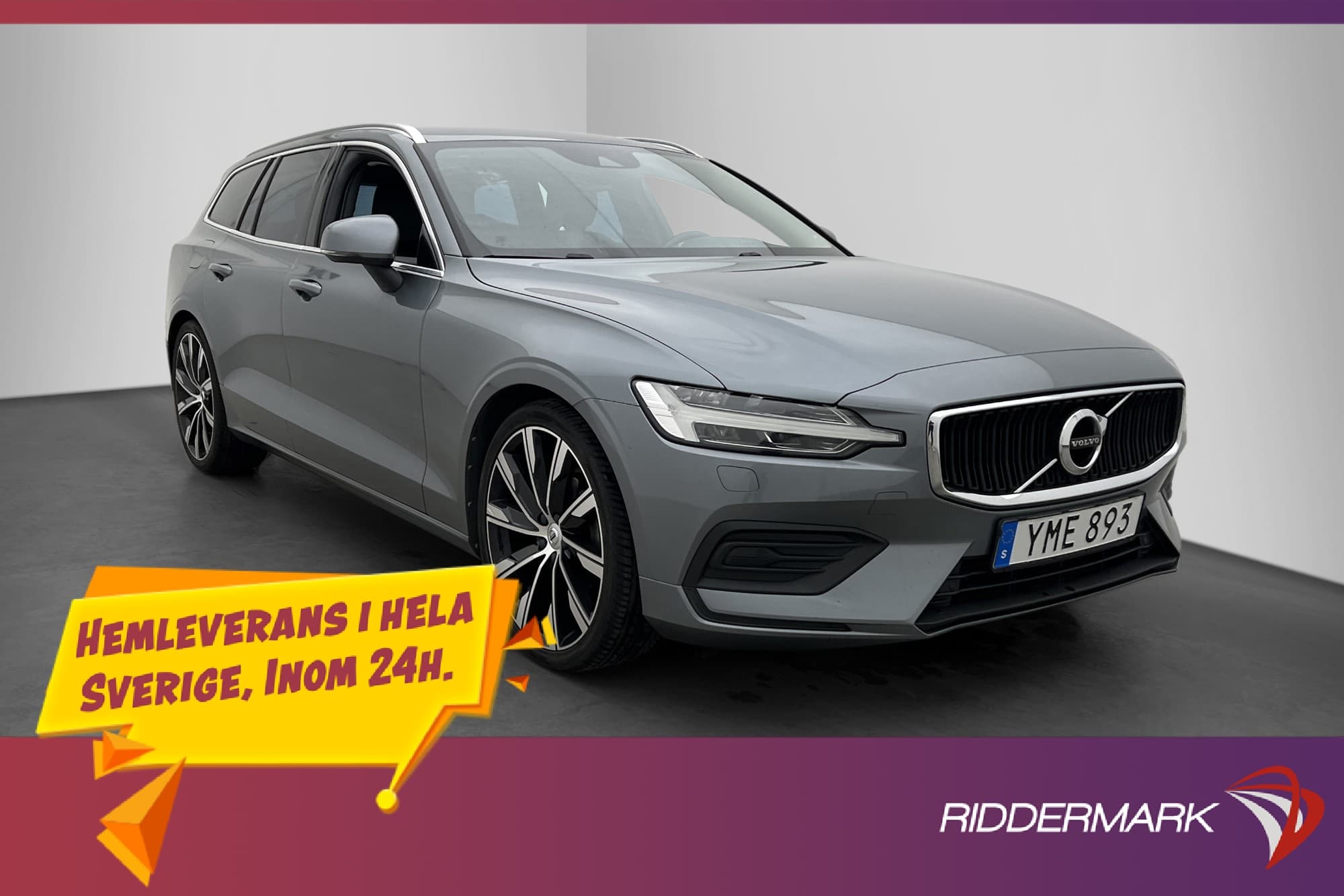 Volvo V60 D4 190hk Momentum VOC Värm CarPlay PDC Rattvärme