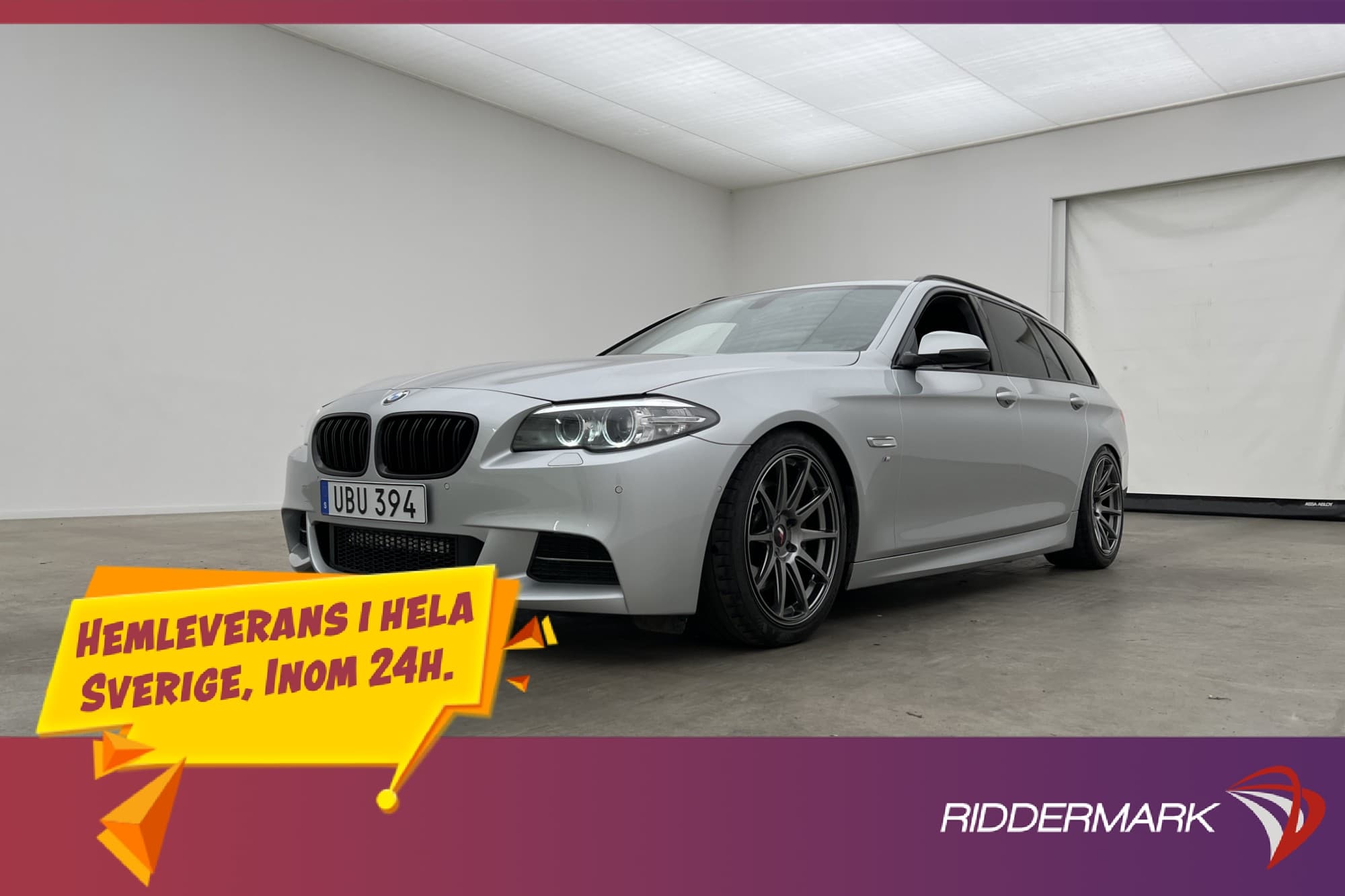 BMW 530 d xDrive M Sport Värmare Skinn Kamera Navi HiFi Drag