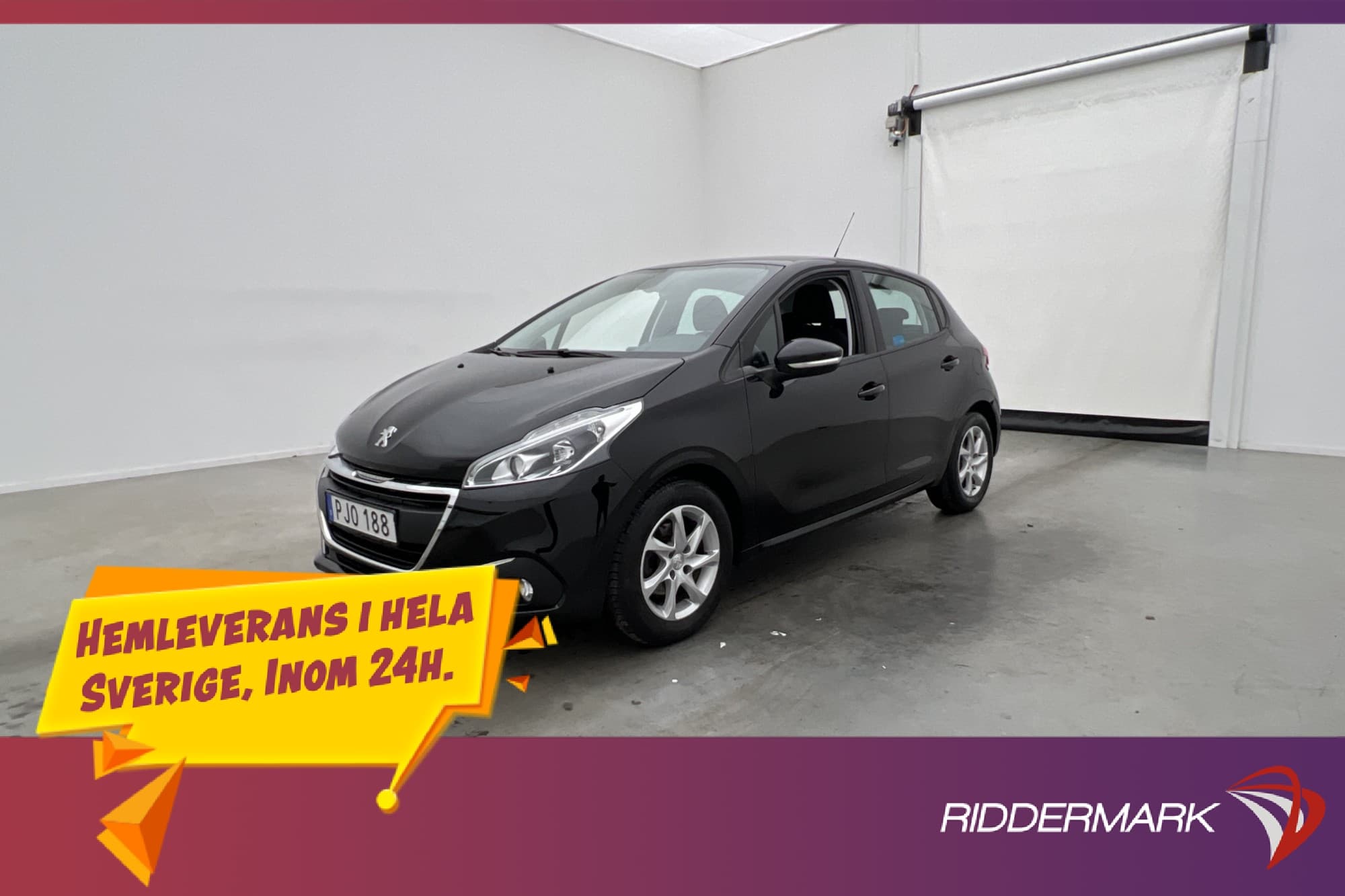 Peugeot 208 1.2 PureTech 82hk Farthållare Bluetooth