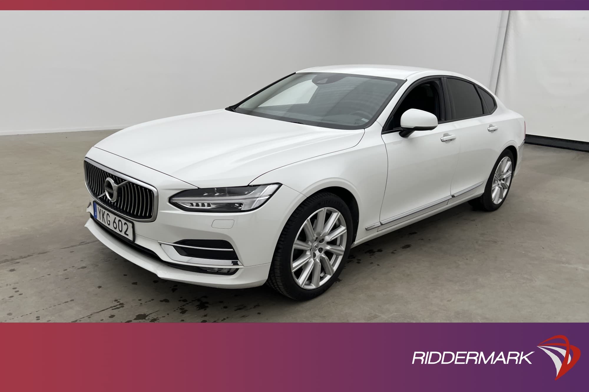 Volvo S90 T5 254hk Inscription HUD Kamera Skinn Keyless BLIS