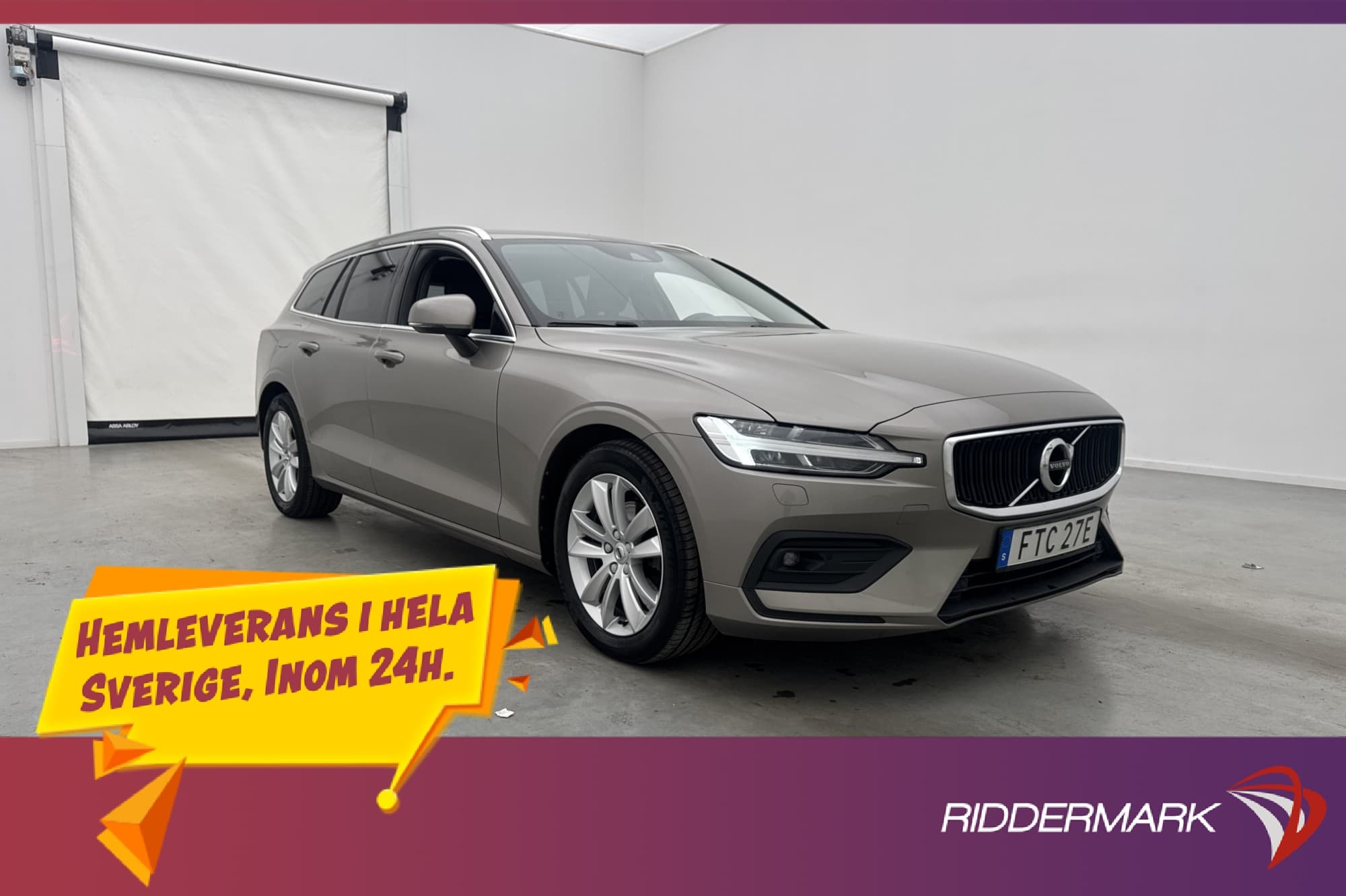 Volvo V60 B4 197hk Momentum VOC Värmare H/K Kamera Dragkrok