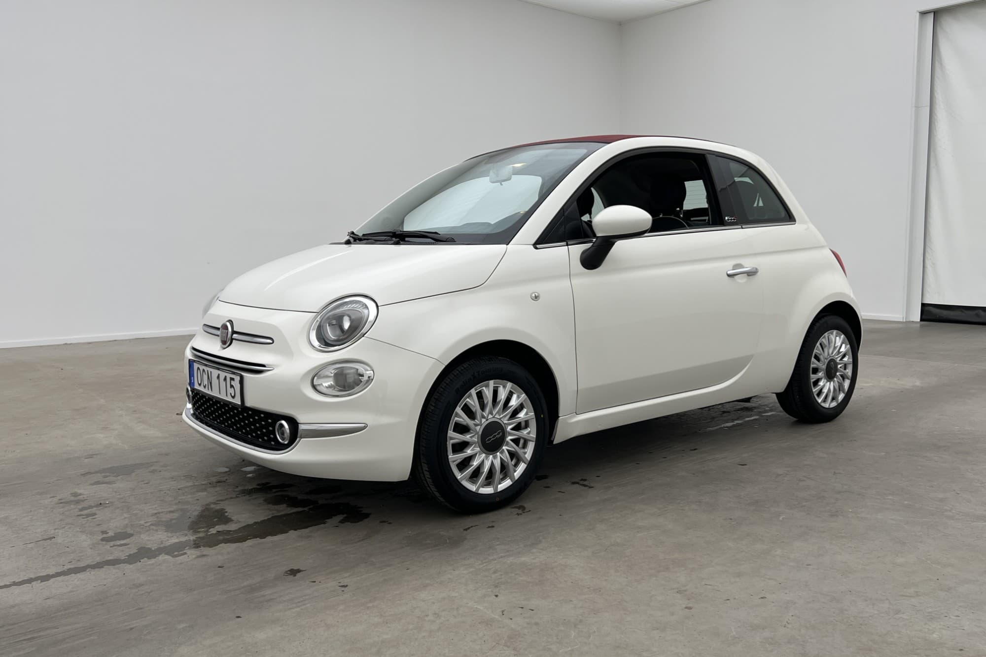 Fiat 500C 1.2 8V 69hk Lounge Halvskinn Bluetooth