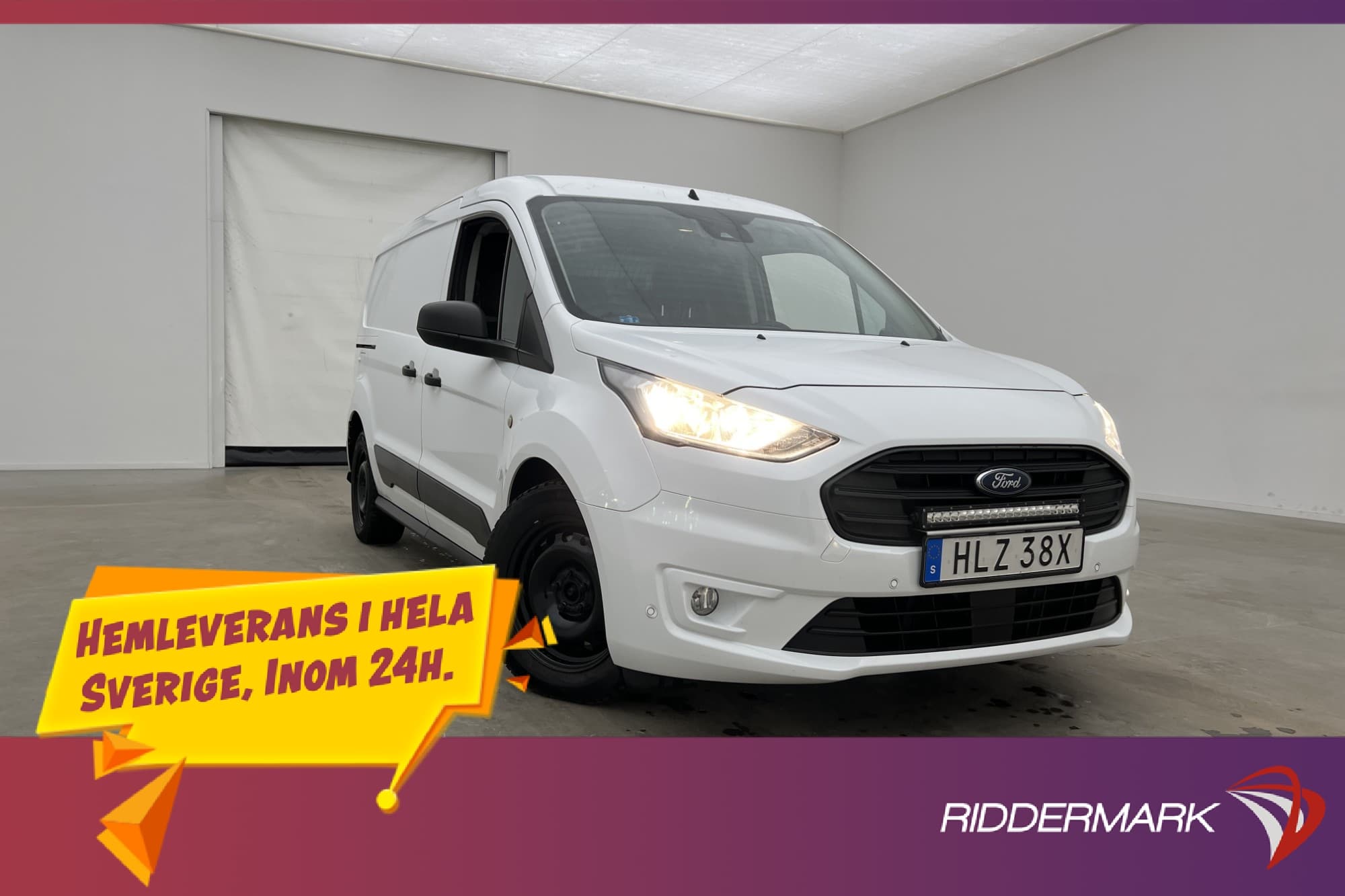 Ford Transit Connect LWB 1.5 Värm Drag Kamera V-Inredd Moms