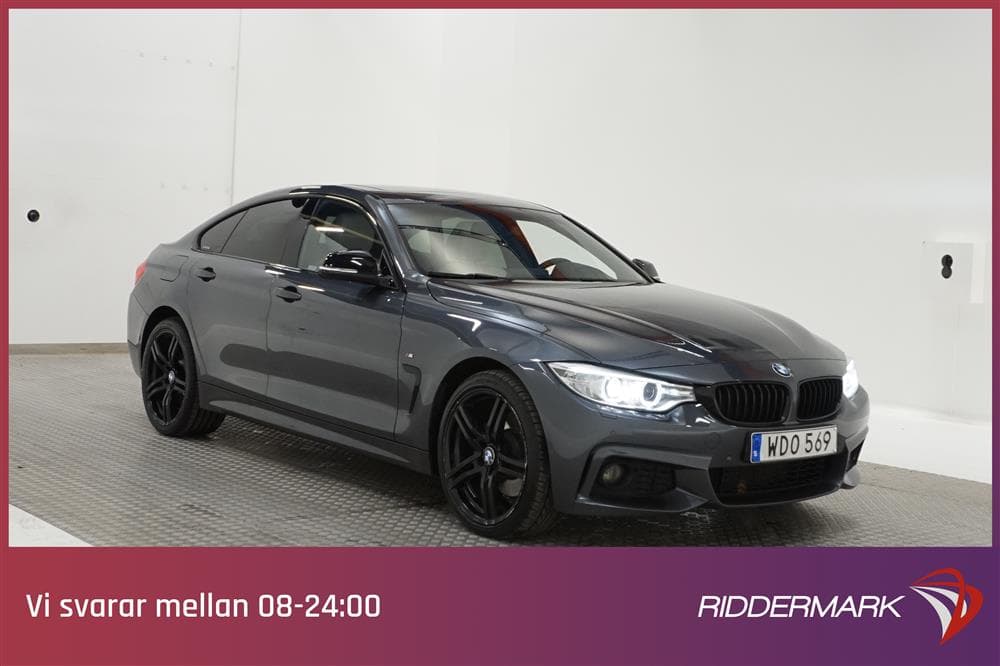 BMW 430i xDrive Gran Coupé 252hk M Sport H/K T-Lucka