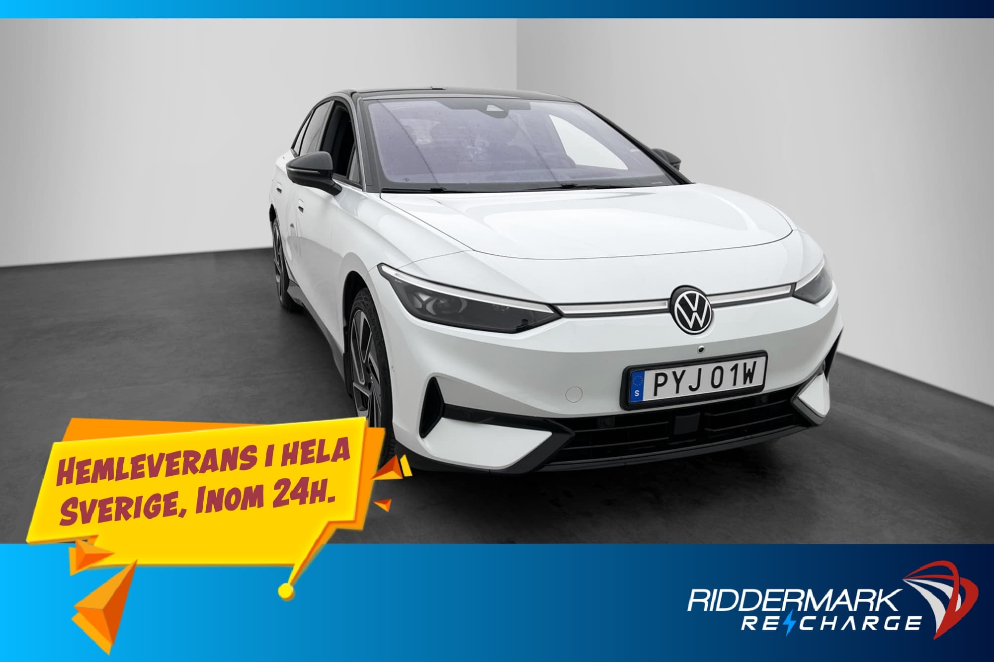 Volkswagen ID.7 Pro 77kWh 286hk H/K HUD 360° Kamera Massage