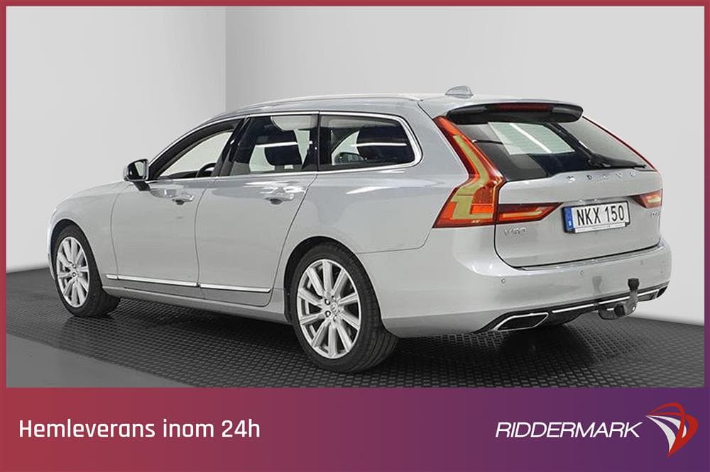 Volvo V90 D5 235hk AWD Inscription D-VOC Skinn 0.49l/milexteriör