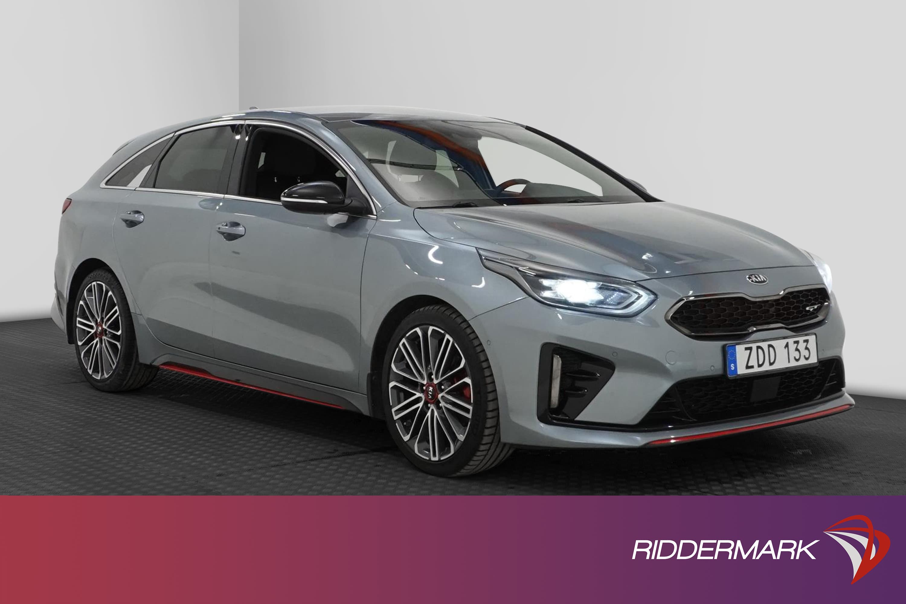 Kia ProCeed GT 1.6  204hk GT Line Navi B-Kam Skinn/Alcantara