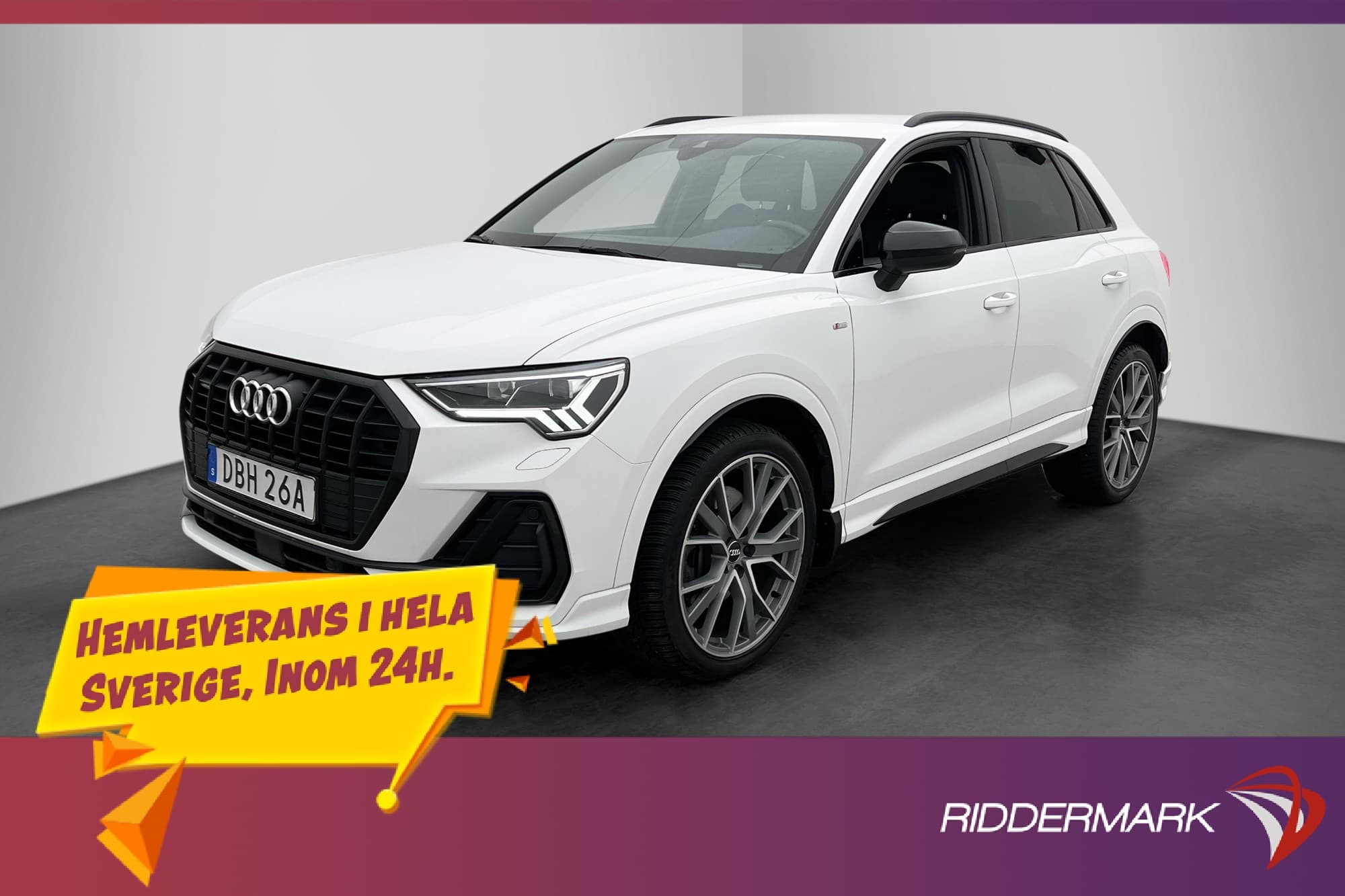 Audi Q3 40 TFSI Q S-Line Cockpit P-Värmare Ambient Dragkrok