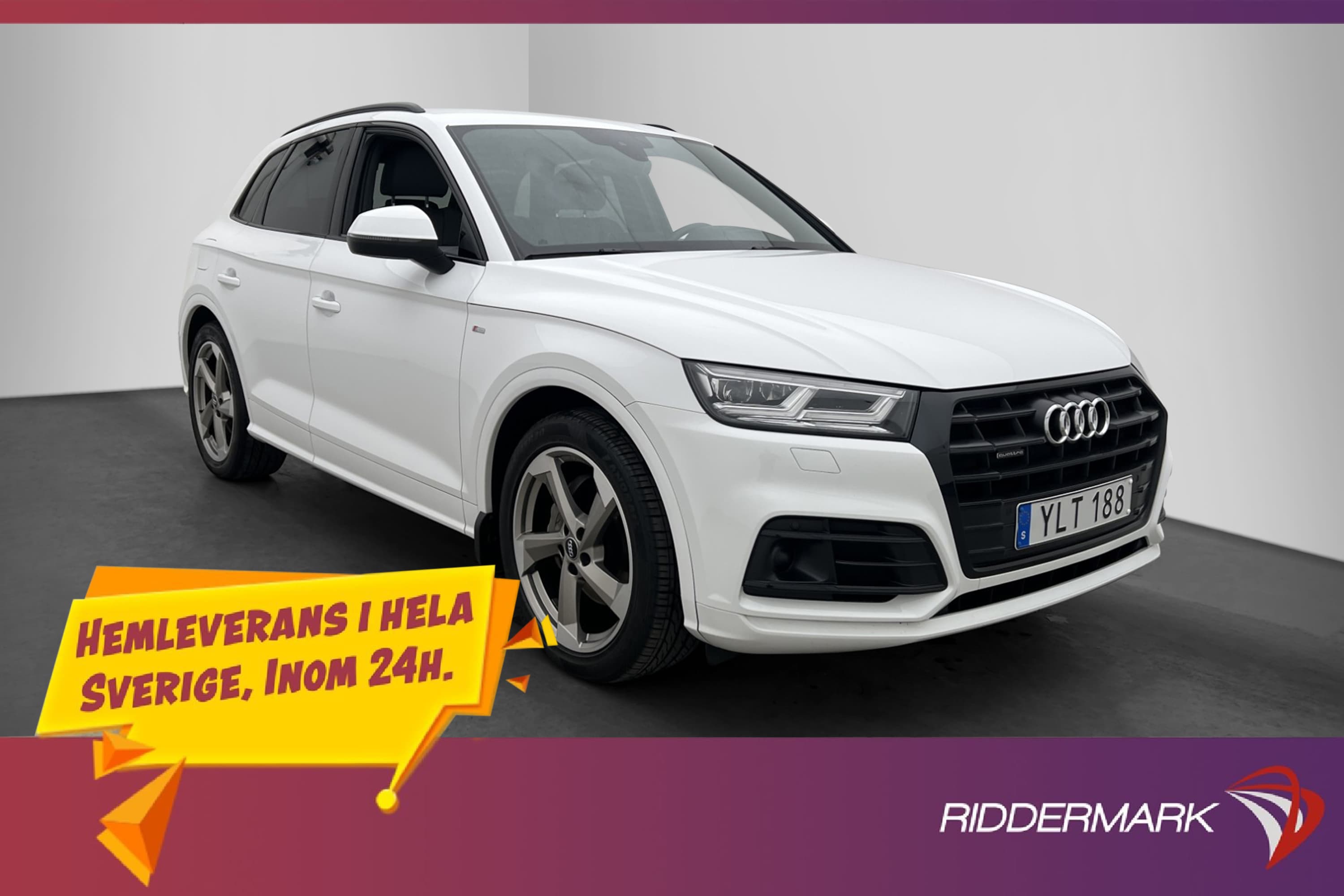 Audi Q5 2.0 TFSI Quattro S-Line Cockpit HuD Värmare Kamera 
