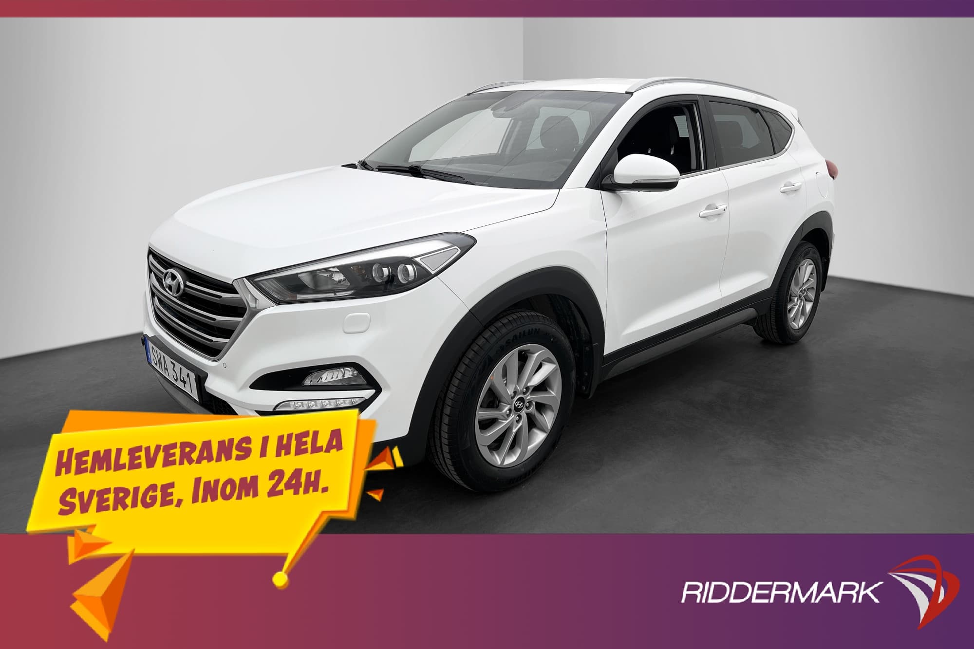 Hyundai Tucson 1.6 AWD ComfortPlus M/K-Värmare Kamera Navi