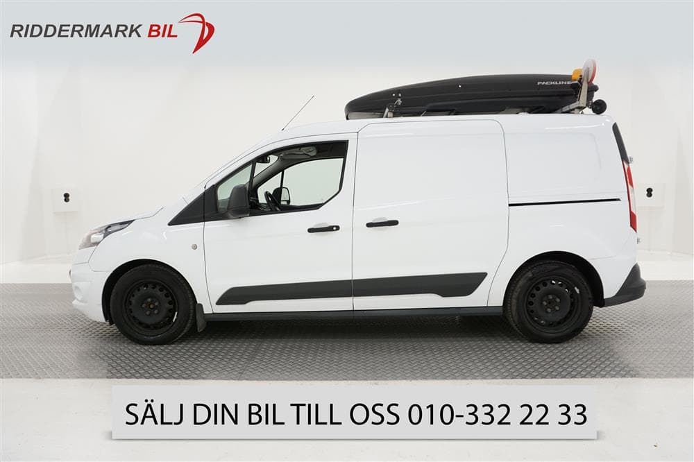 Ford Transit Connect 1.6 TDCi LWB V-Inr Drag Värmare Moms 