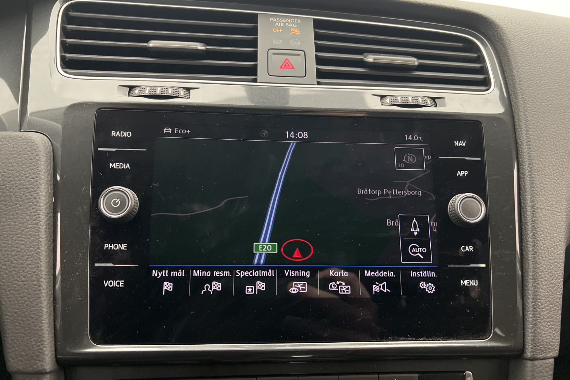 Volkswagen E-Golf 136hk Plus Cockpit Värmepump Navi CarPlay