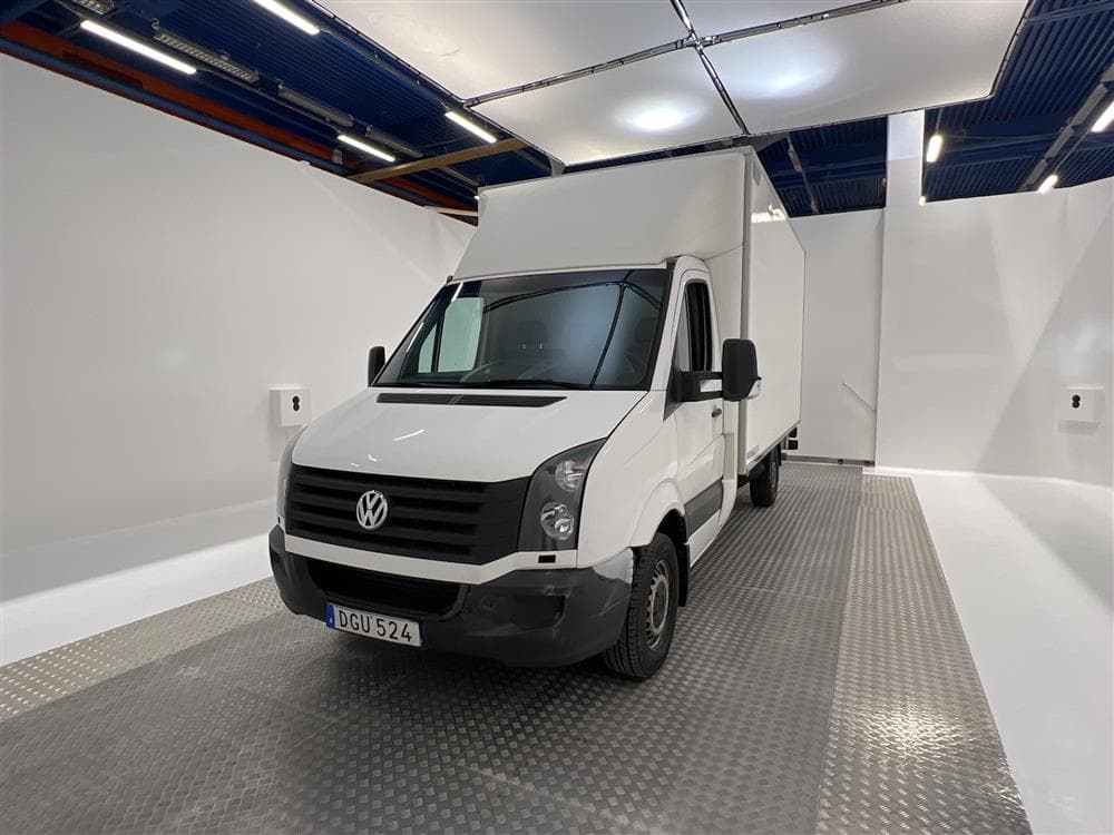 Volkswagen Crafter 2.0 TDI 163hk Bakgavel Värmare Moms