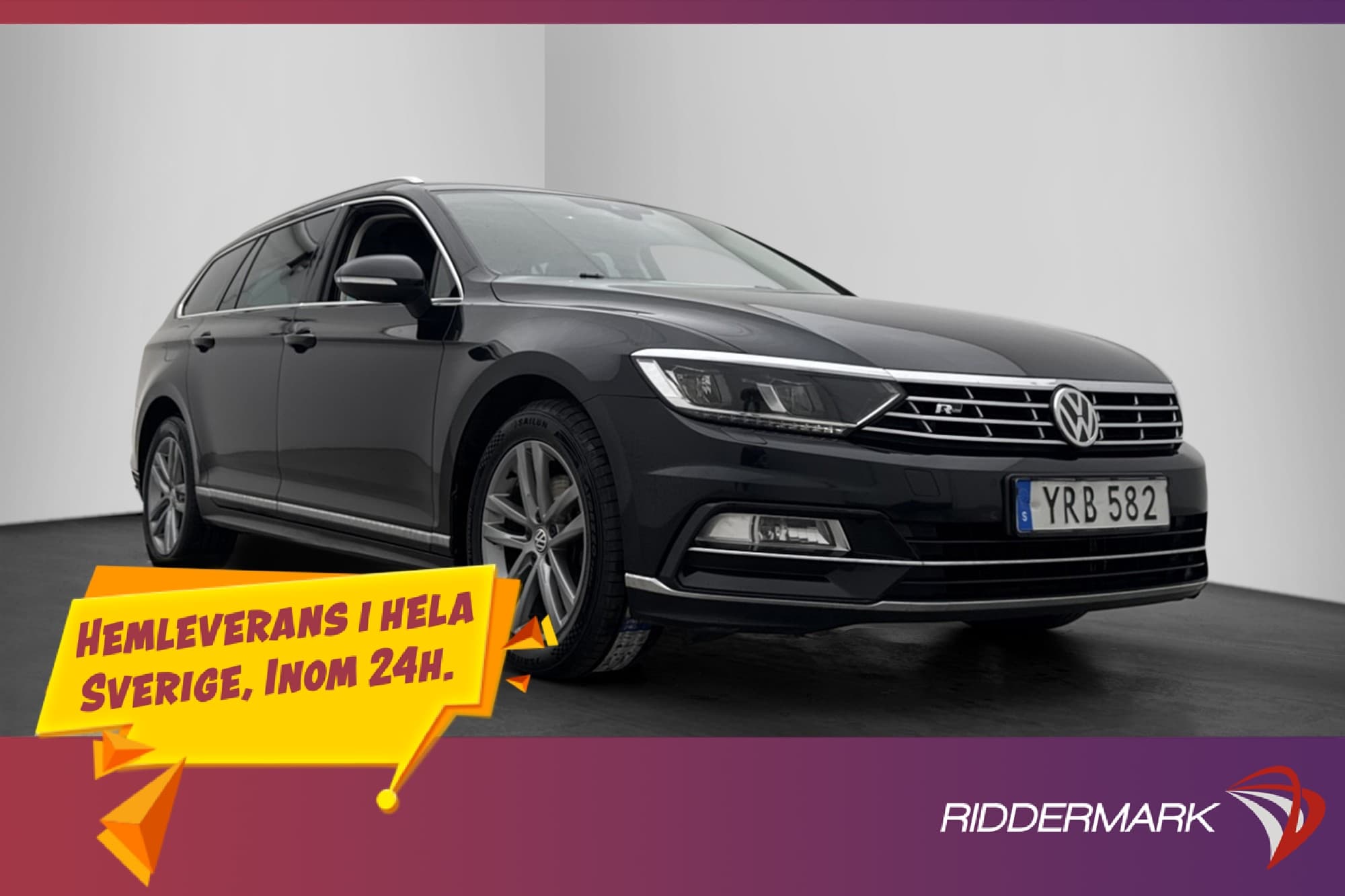 Volkswagen Passat 2.0 TDI R-Line Cockpit Värmare Skinn Drag