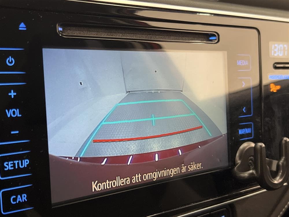 Toyota Auris 1.2T 116hk B-Kam Lane Assist 0,49L/milinteriör
