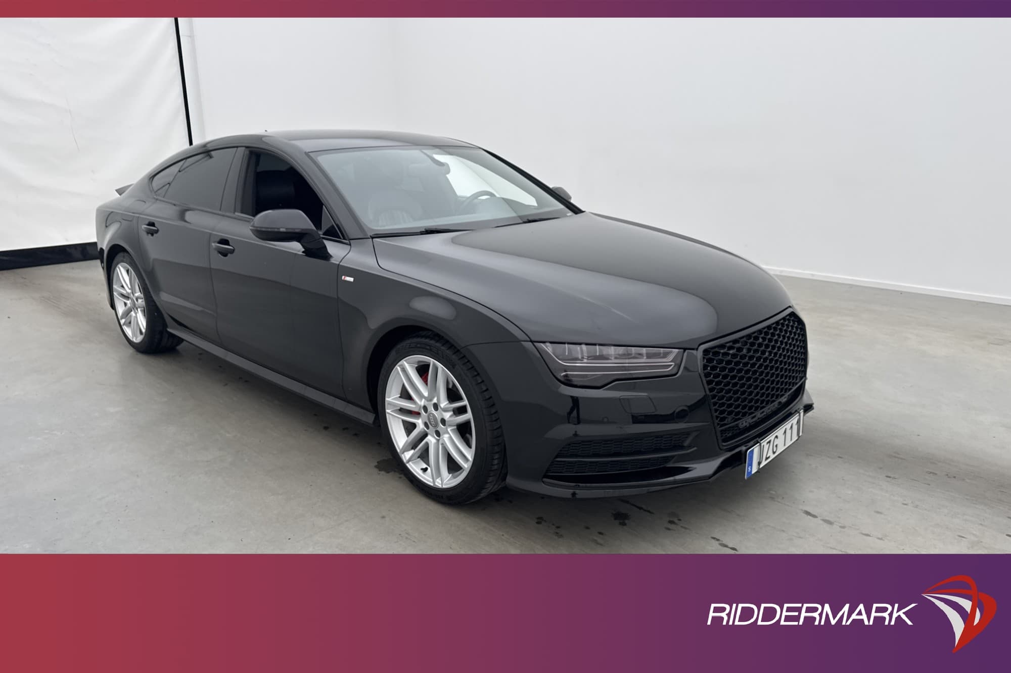 Audi A7 2.0 TFSI Quattro 252hk S-Line Skinn Sensorer Keyless