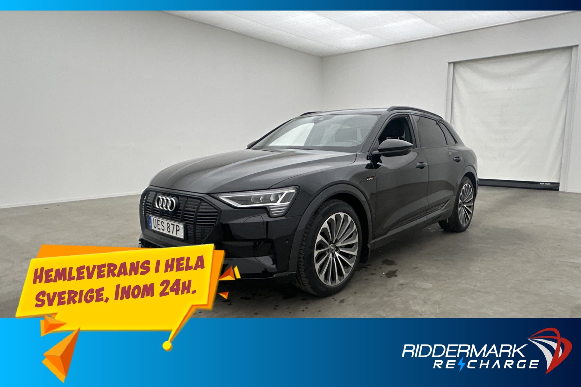 Audi e-tron 55 Quattro S-Line Pano Luftfjädring 360° Drag