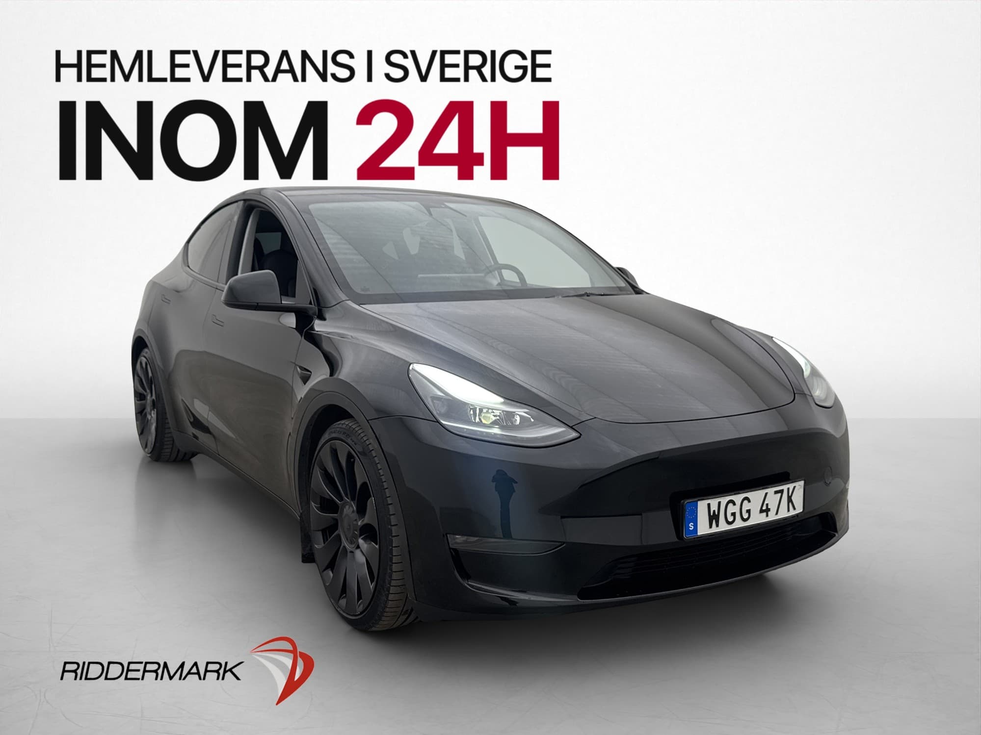 Tesla Model Y Performance AWD Dragkrok Svensksåld MOMS