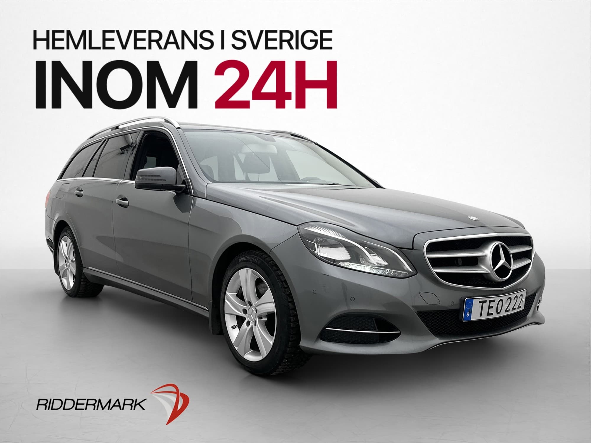 Mercedes-Benz E 220 T Avantgarde Halvskinn LED Sensorer Drag